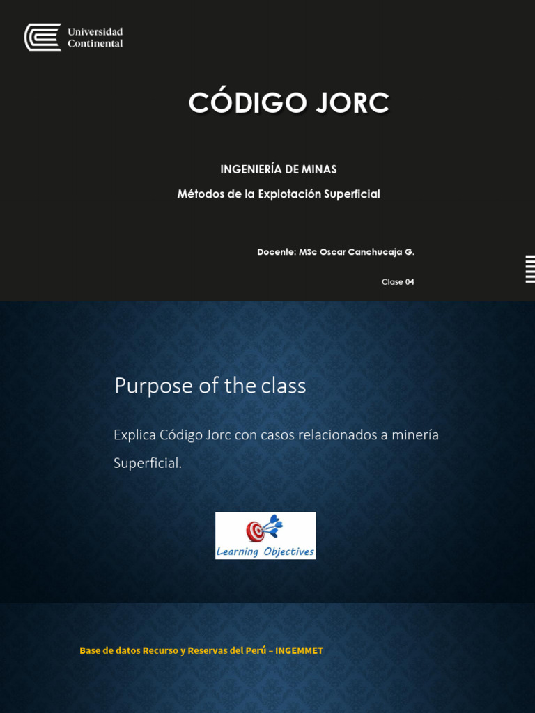 Código JORC en Minería Superficial | PDF | Minería | Mineral