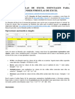 Las 17 Fórmulas de Excel Esenciales para Empezar y Aprender Fórmulas de Excel