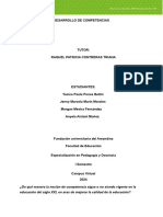 Desarrollo de Competencias, Eje 2