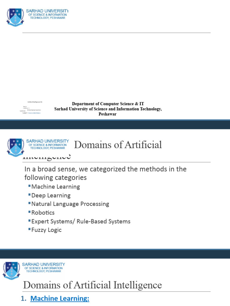IT314-week2 - Lecture3 | PDF | Machine Learning | Artificial Intelligence