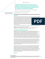 eficacy and safety rejimen long vs rejimen short in TB MDR