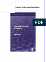 PDF The Education of Children Alfred Adler Ebook Full Chapter