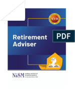Retirement Adviser Certification
