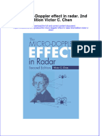PDF The Micro Doppler Effect in Radar 2Nd Edition Victor C Chen Ebook Full Chapter