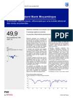 PMI Do Standard Bank Moçambique - Abril 2024