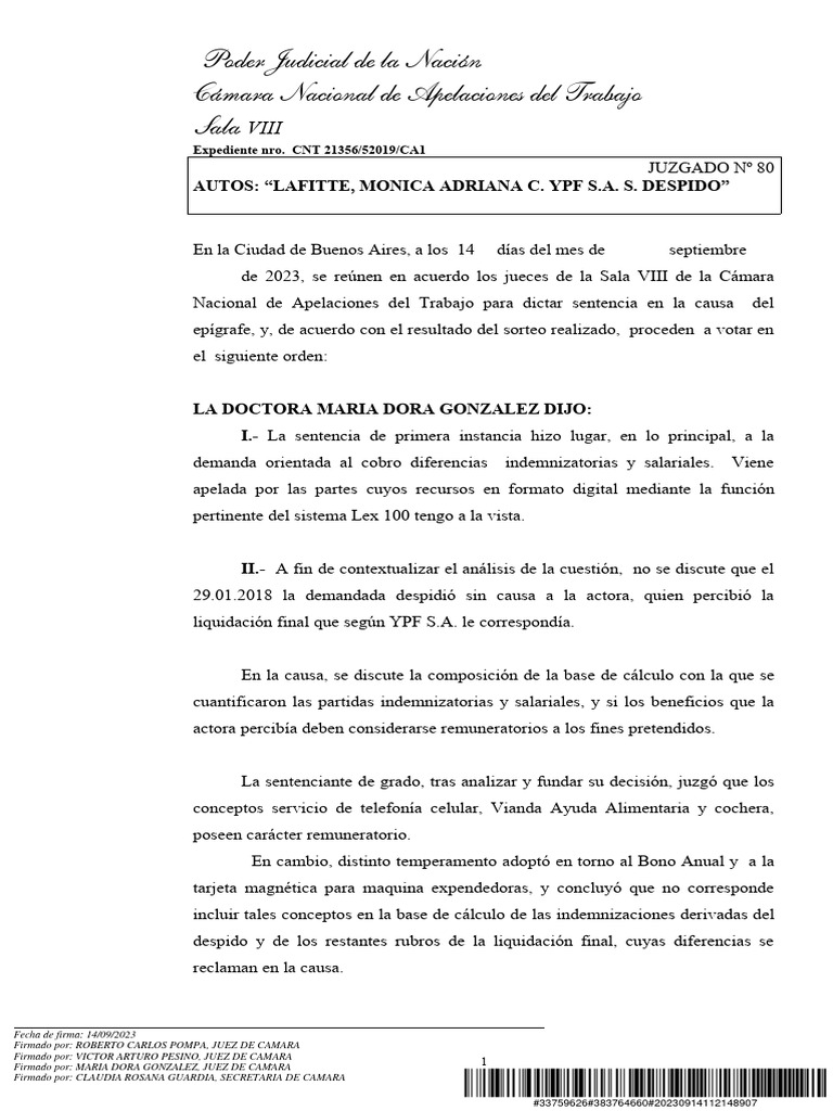 SeguridadSocial Jurisprudencia 2023 Lafitte M nica Adriana Aportes Y 