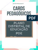 Plano Distrital de Educação Pde