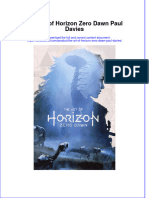 Full Chapter The Art of Horizon Zero Dawn Paul Davies PDF