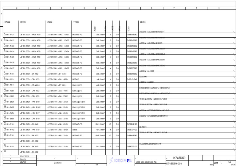 Electrical Component Specifications | PDF