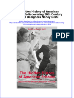 Download pdf The Hidden History Of American Fashion Rediscovering 20Th Century Women Designers Nancy Deihl ebook full chapter 