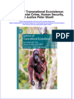 Download full chapter Spheres Of Transnational Ecoviolence Environmental Crime Human Security And Justice Peter Stoett pdf docx