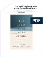PDF The Ideas That Made America A Brief History Jennifer Ratner Rosenhagen Ebook Full Chapter
