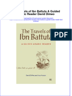 Textbook The Travels of Ibn Battuta A Guided Arabic Reader David Dimeo Ebook All Chapter PDF