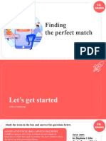  Finding the perfect match 
