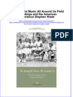 Download textbook The Beautiful Music All Around Us Field Recordings And The American Experience Stephen Wade ebook all chapter pdf 