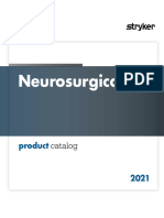 2021 Neurosurgical Product Catalog