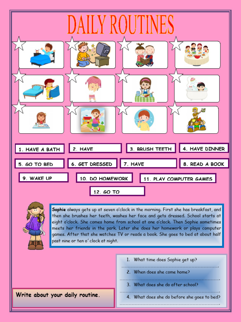 Daily Routines | PDF