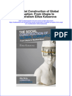 Textbook The Social Construction of Global Corruption From Utopia To Neoliberalism Elitza Katzarova Ebook All Chapter PDF