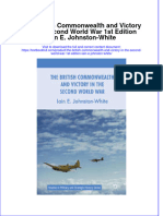 Textbook The British Commonwealth and Victory in The Second World War 1St Edition Iain E Johnston White Ebook All Chapter PDF