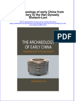 PDF The Archaeology of Early China From Prehistory To The Han Dynasty Shelach Lavi Ebook Full Chapter