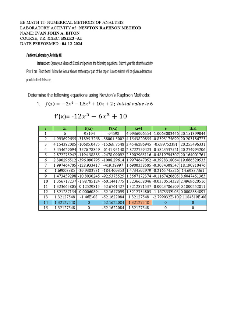 Numericals Lesson 7 and 8 | PDF