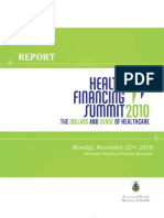 Health Financing Summit 2010 Report