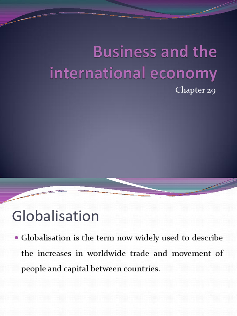 Understanding Globalisation and Trade | PDF | Currency Appreciation And ...