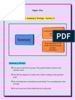 Paper Two what you need to remember