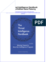 PDF The Threat Intelligence Handbook Second Edition Zane Pokorny Ebook Full Chapter