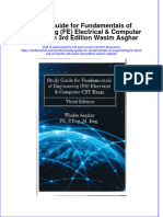 Full Chapter Study Guide For Fundamentals of Engineering Fe Electrical Computer CBT Exam 3Rd Edition Wasim Asghar PDF