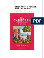 PDF The Caribbean A Brief History 3Rd Edition Gad Heuman Ebook Full Chapter