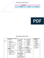 Temario de Biologia