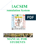 MACSIM Student Manual Inglês