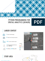 Python For Spatial Analysis