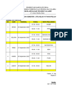 Jadwal Sas