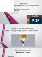 Semana 7 - Tema 7 - Seguridad y Salud en El Ámbito Profesional