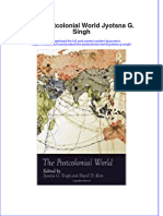 PDF The Postcolonial World Jyotsna G Singh Ebook Full Chapter