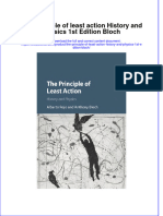 PDF The Principle of Least Action History and Physics 1St Edition Bloch Ebook Full Chapter