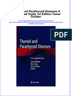 Textbook Thyroid and Parathyroid Diseases A Case Based Guide 1St Edition Tamer Ozulker Ebook All Chapter PDF
