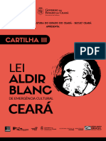 Cartilha 3 Lei Aldir Blanc Ceará 2