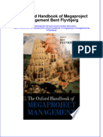 Full Chapter The Oxford Handbook of Megaproject Management Bent Flyvbjerg PDF