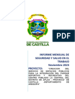 Informe Mensual Ssoma - Octubre - Kmav