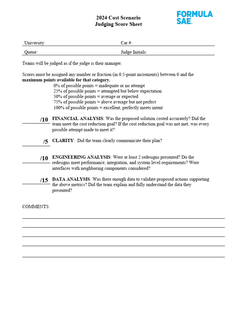 2024-fsae-cost-scenario-judging-score-sheet-pdf
