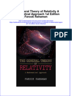 Download full chapter The General Theory Of Relativity A Mathematical Approach 1St Edition Farook Rahaman pdf docx