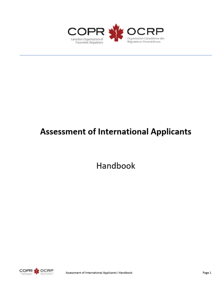International Paramedic Assessment Guide | PDF | Notary Public ...