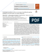 Psychological Predictors of The Co-Occurrence of Problematic Gaming, Gambling, and Social Media Use Among Adolescents