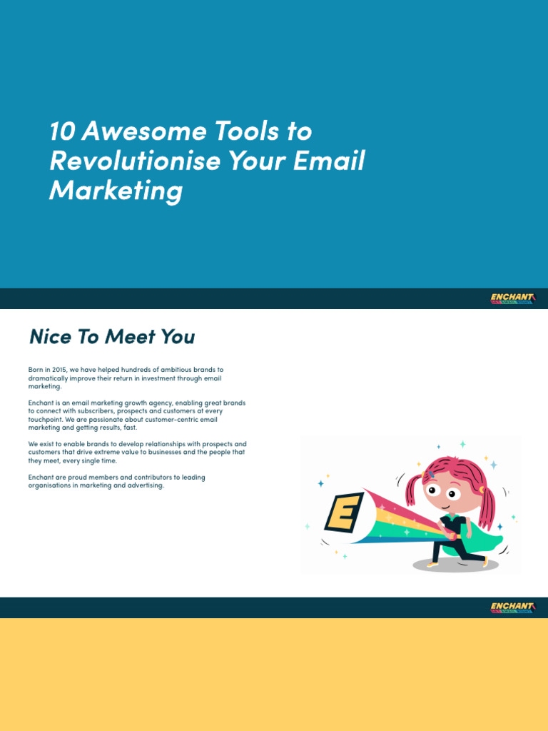 Top 10 Tools for Email Marketing Success | PDF | Analytics | Marketing