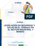 Legislación en Seguridad y Salud en El Trabajo en El Sector Industrial