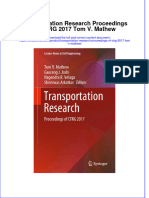 Download pdf Transportation Research Proceedings Of Ctrg 2017 Tom V Mathew ebook full chapter 