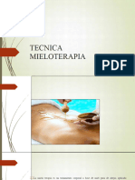 Diapositivas Tecnica Mieloterapia y Masaje Sueco
